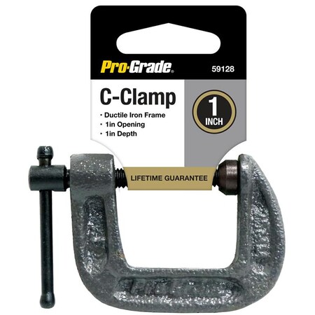 Pro-Grade Tools 1" X 1" C-Clamp 59128